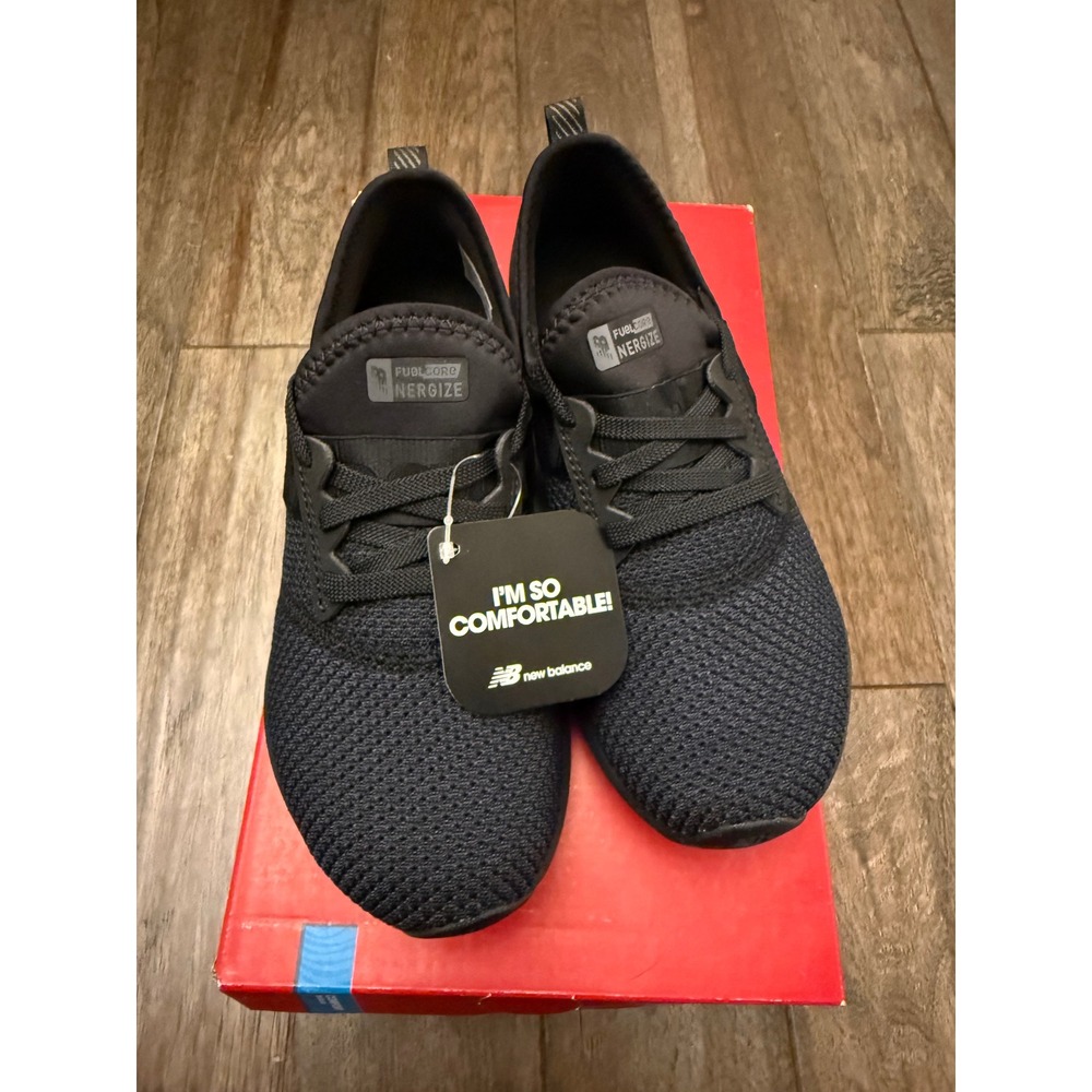 New Balance FuelCore Nergize Training Shoes Womens 5 Black WXNRGSK Memory Sole